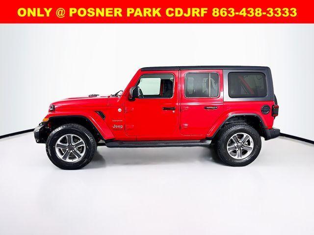 used 2021 Jeep Wrangler Unlimited car, priced at $33,399