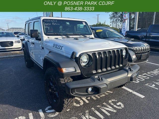 used 2021 Jeep Wrangler Unlimited car, priced at $31,800