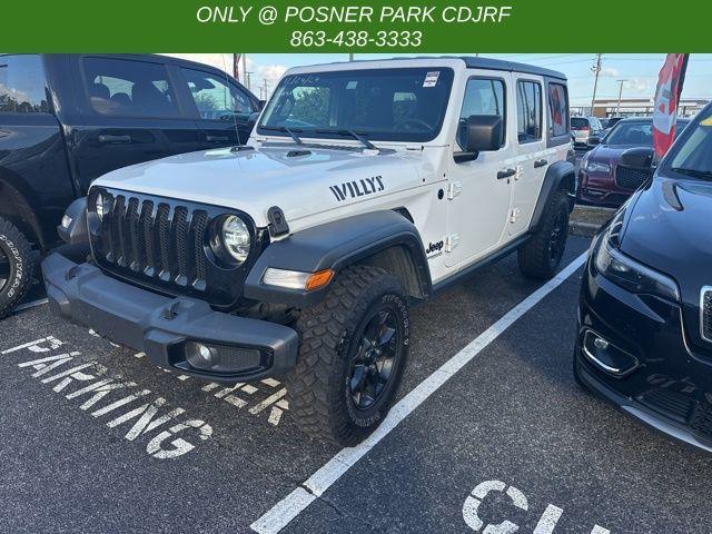 used 2021 Jeep Wrangler Unlimited car, priced at $31,995