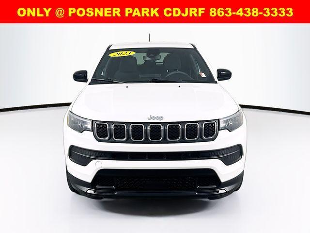 used 2023 Jeep Compass car, priced at $18,499