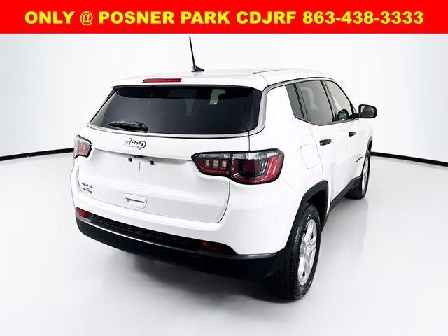 used 2023 Jeep Compass car, priced at $18,499