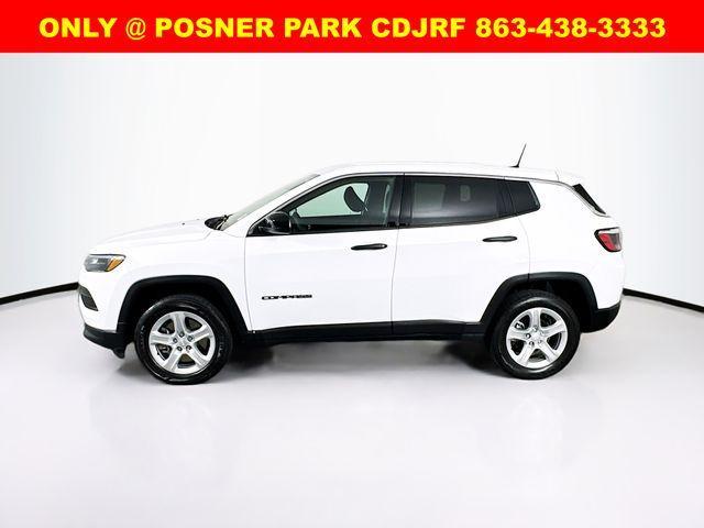 used 2023 Jeep Compass car, priced at $18,499