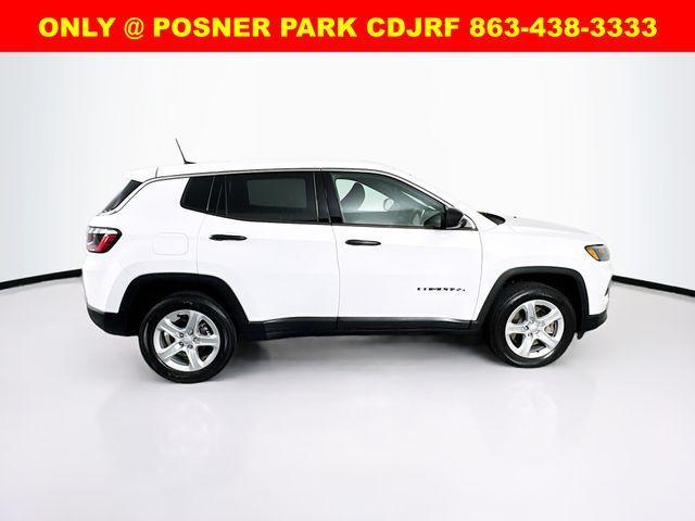 used 2023 Jeep Compass car, priced at $18,499