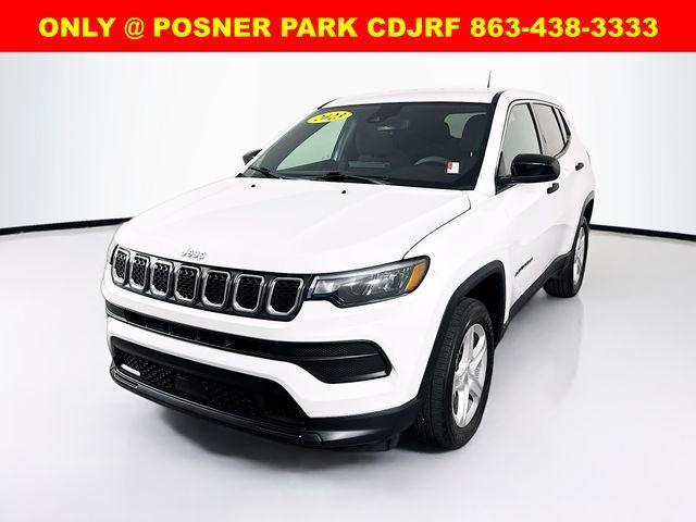 used 2023 Jeep Compass car, priced at $18,499