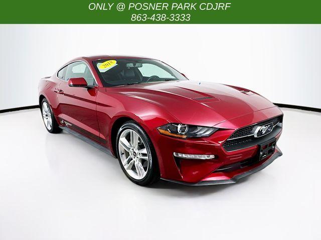 used 2018 Ford Mustang car, priced at $22,800