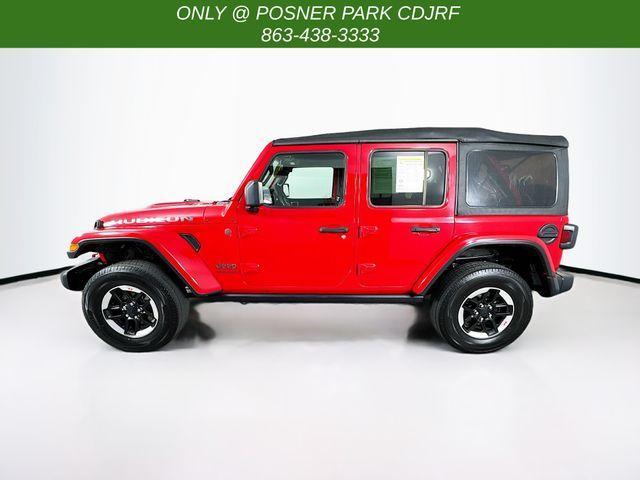 used 2020 Jeep Wrangler Unlimited car, priced at $34,400