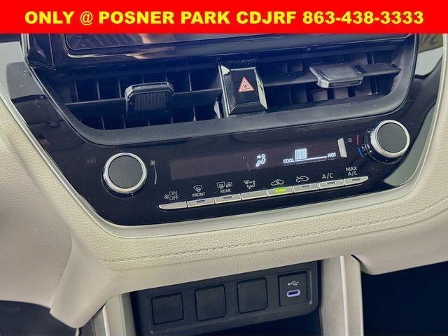 used 2025 Toyota Corolla Cross car, priced at $25,500