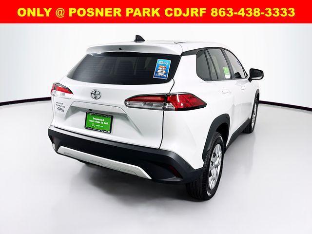 used 2025 Toyota Corolla Cross car, priced at $25,500