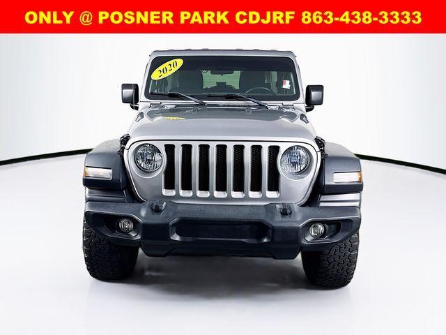 used 2020 Jeep Wrangler Unlimited car, priced at $19,499