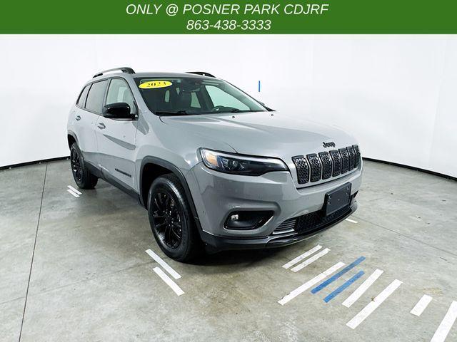 used 2023 Jeep Cherokee car, priced at $24,697