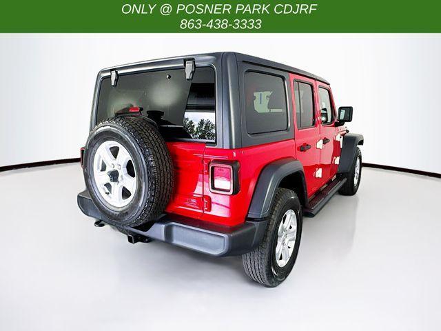 used 2018 Jeep Wrangler Unlimited car, priced at $26,842