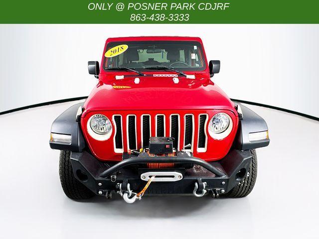 used 2018 Jeep Wrangler Unlimited car, priced at $26,842