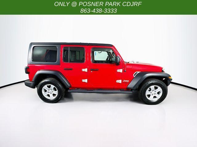 used 2018 Jeep Wrangler Unlimited car, priced at $26,842