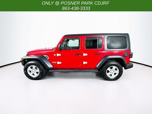 used 2018 Jeep Wrangler Unlimited car, priced at $26,842