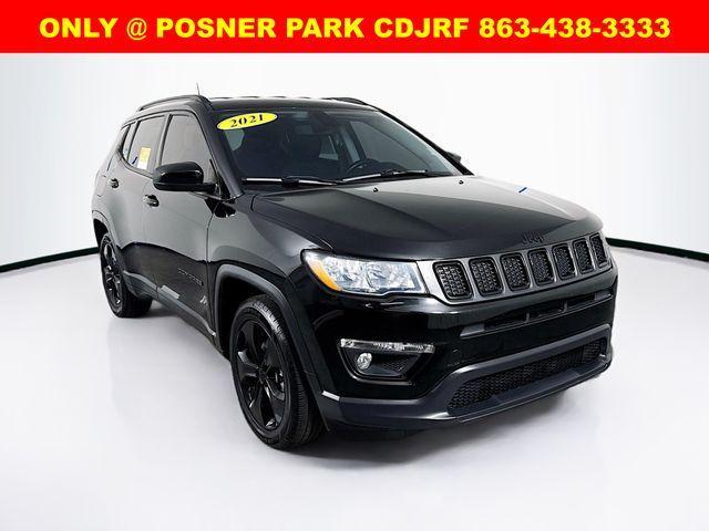 used 2021 Jeep Compass car, priced at $19,000