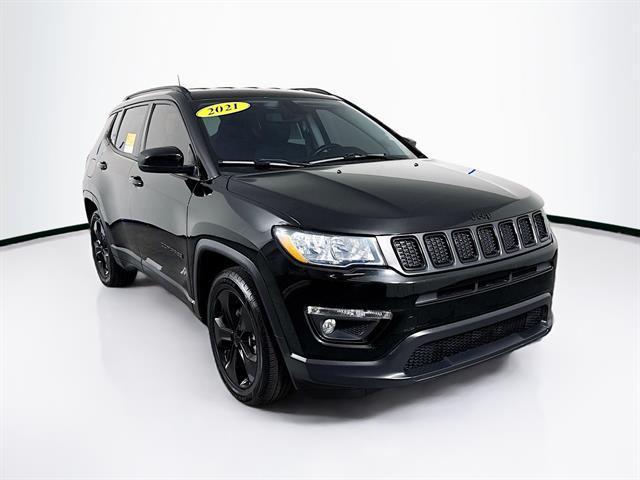 used 2021 Jeep Compass car, priced at $18,700
