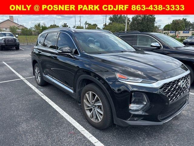 used 2020 Hyundai Santa Fe car, priced at $18,499