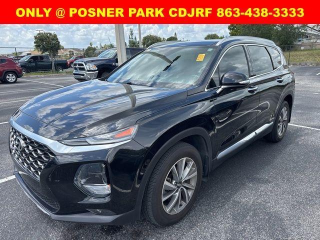 used 2020 Hyundai Santa Fe car, priced at $18,499