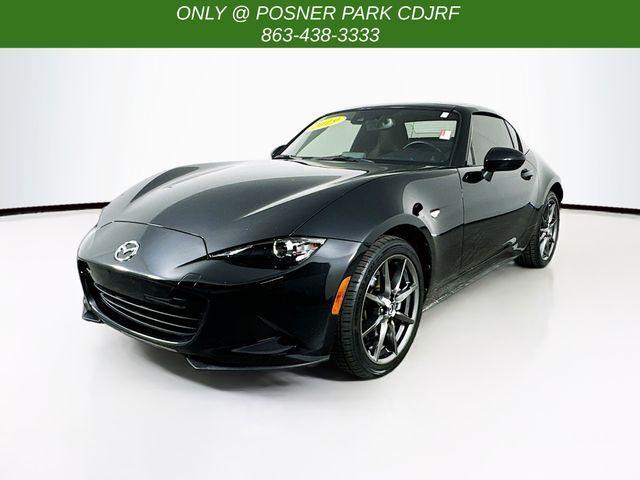 used 2019 Mazda MX-5 Miata RF car, priced at $25,000