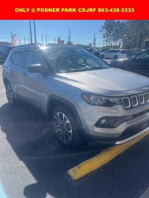 used 2022 Jeep Compass car, priced at $21,991