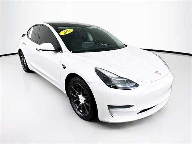 used 2021 Tesla Model 3 car, priced at $21,999