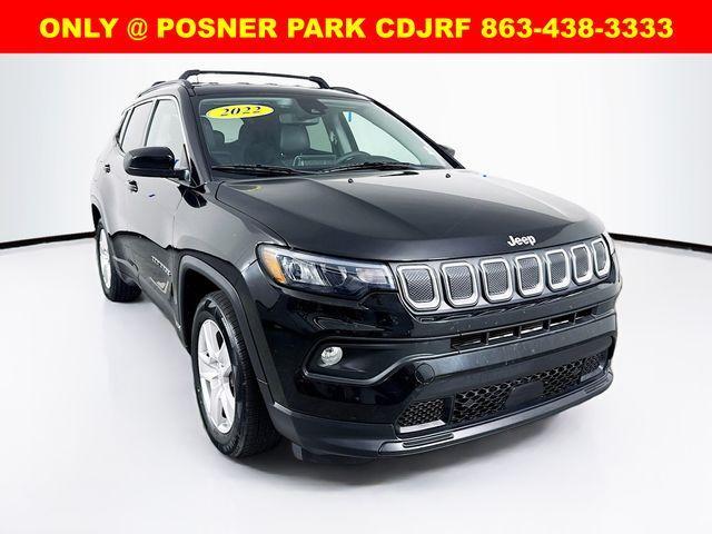 used 2022 Jeep Compass car, priced at $17,499