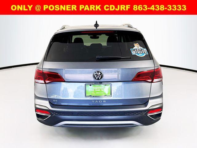 used 2023 Volkswagen Taos car, priced at $21,500