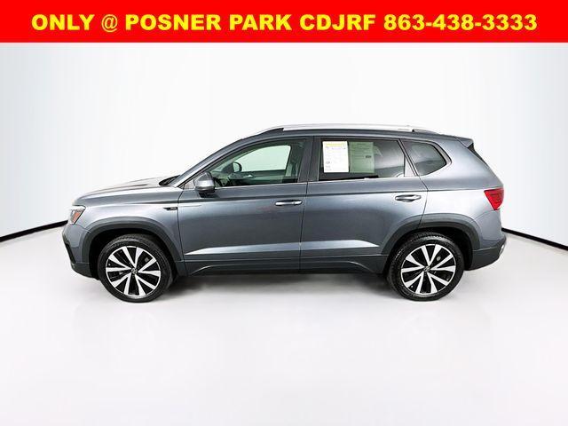 used 2023 Volkswagen Taos car, priced at $21,500