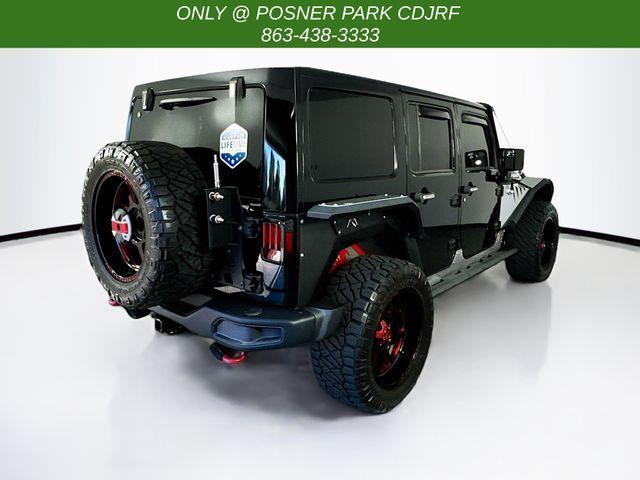 used 2014 Jeep Wrangler Unlimited car, priced at $19,499