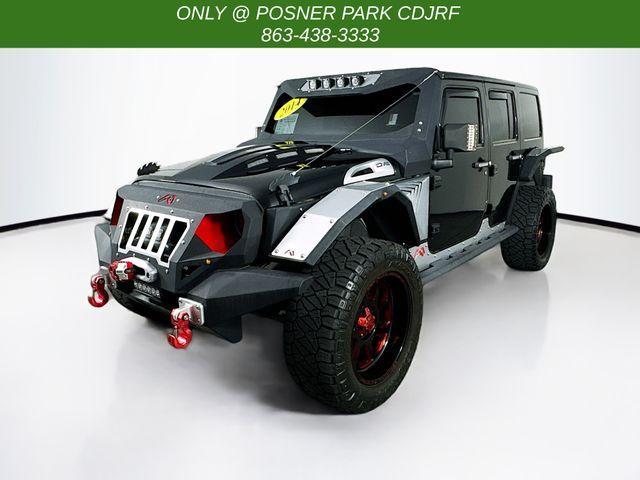 used 2014 Jeep Wrangler Unlimited car, priced at $19,499