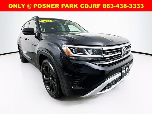 used 2022 Volkswagen Atlas car, priced at $27,300