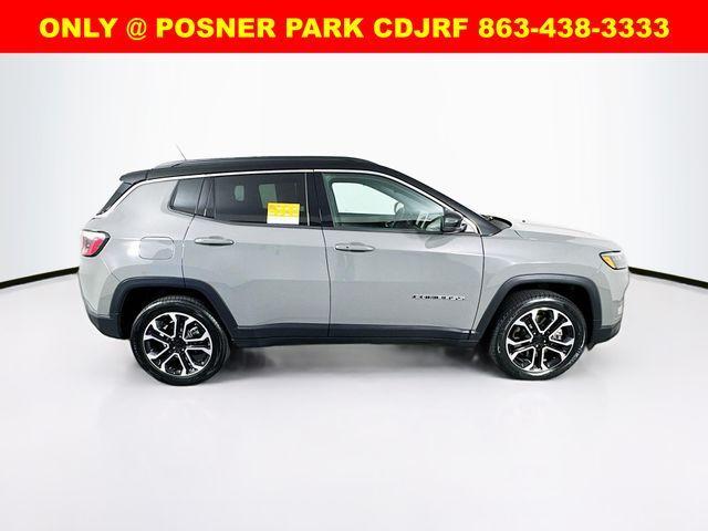 used 2024 Jeep Compass car, priced at $23,999