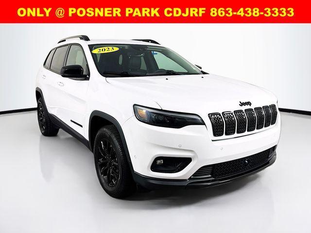 used 2023 Jeep Cherokee car, priced at $25,500