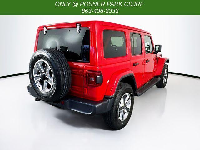 used 2021 Jeep Wrangler Unlimited car, priced at $38,400