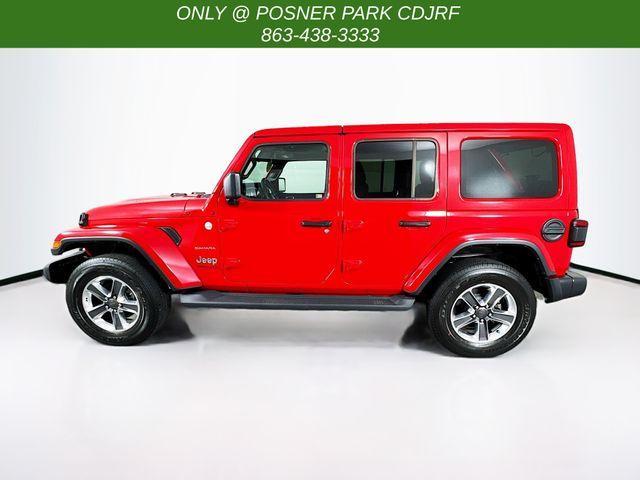 used 2021 Jeep Wrangler Unlimited car, priced at $38,400