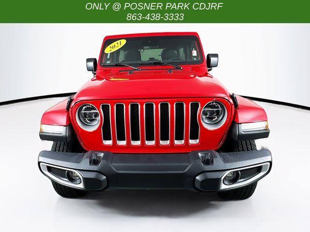 used 2021 Jeep Wrangler Unlimited car, priced at $38,400