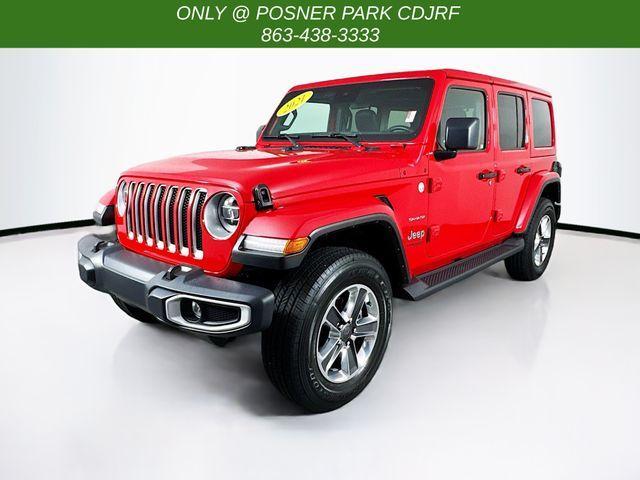 used 2021 Jeep Wrangler Unlimited car, priced at $38,400