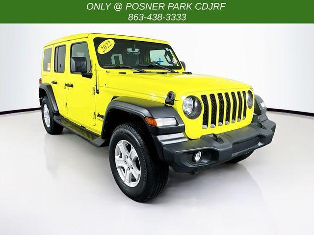 used 2022 Jeep Wrangler Unlimited car, priced at $34,765