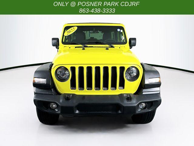 used 2022 Jeep Wrangler Unlimited car, priced at $34,765