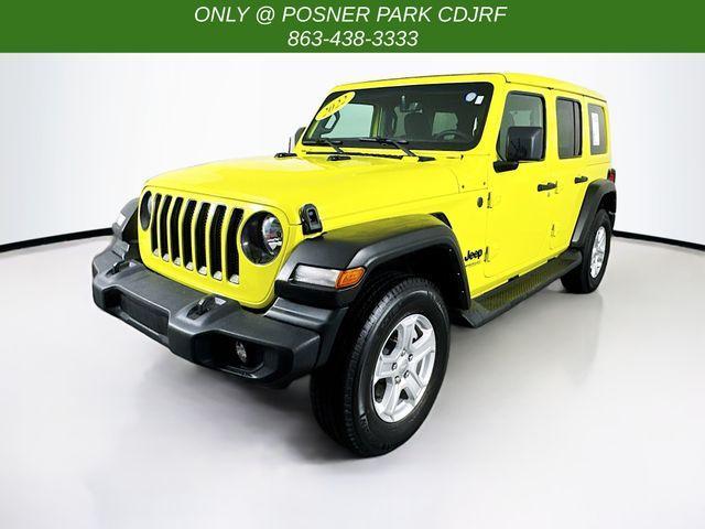 used 2022 Jeep Wrangler Unlimited car, priced at $34,765