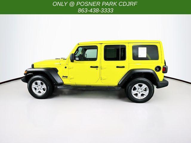 used 2022 Jeep Wrangler Unlimited car, priced at $34,765