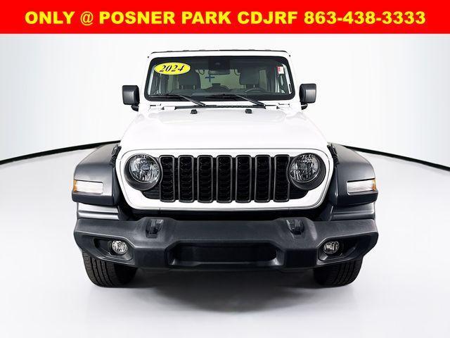 used 2024 Jeep Wrangler car, priced at $33,199