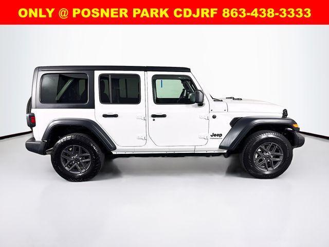 used 2024 Jeep Wrangler car, priced at $33,199