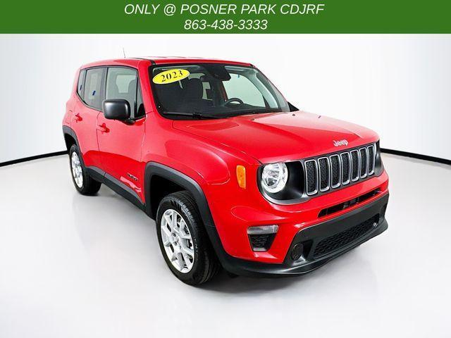 used 2023 Jeep Renegade car, priced at $23,900