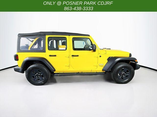 used 2019 Jeep Wrangler Unlimited car, priced at $25,000