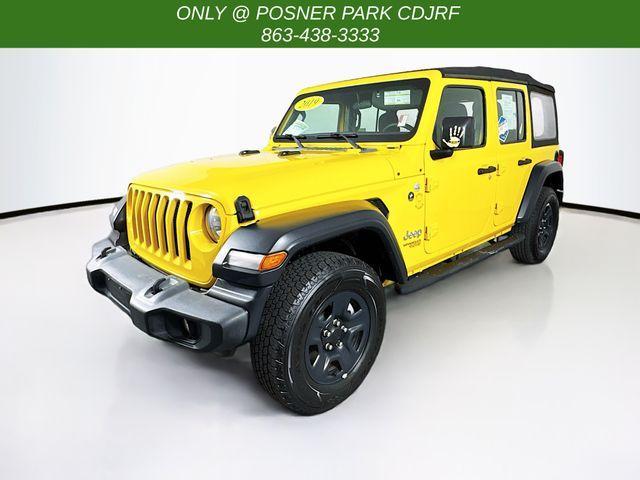 used 2019 Jeep Wrangler Unlimited car, priced at $25,000