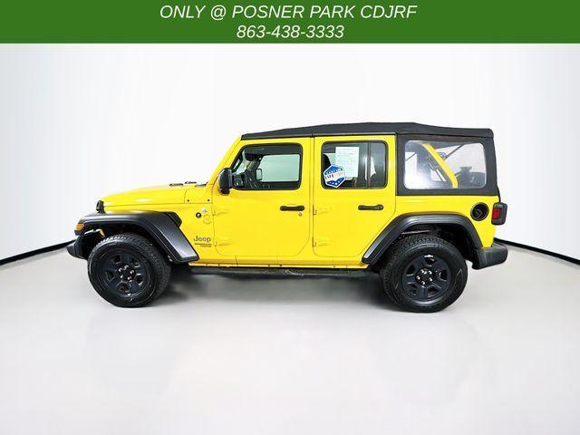 used 2019 Jeep Wrangler Unlimited car, priced at $25,000