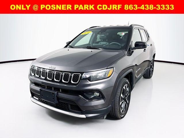used 2024 Jeep Compass car, priced at $22,999