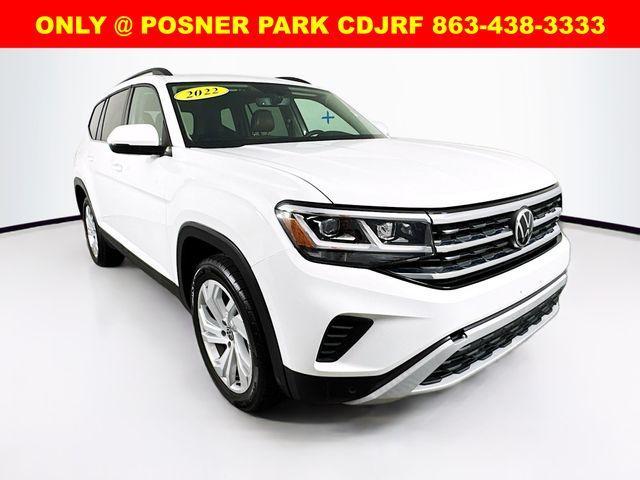 used 2022 Volkswagen Atlas car, priced at $27,500