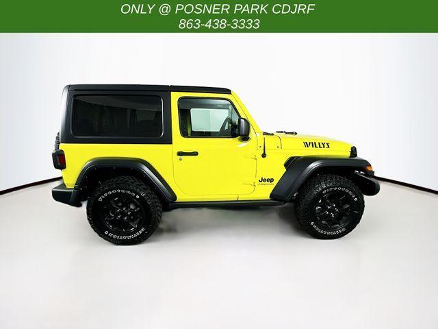 used 2023 Jeep Wrangler car, priced at $36,000